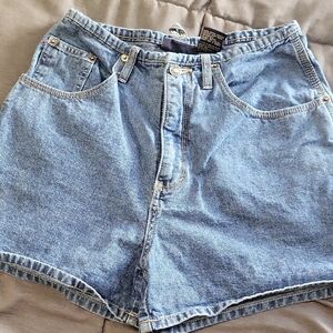 Route 66 Light Blue Denim Shorts